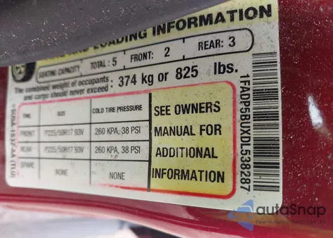 2013 Ford C-Max Hybrid Sel from USA, damaged, VIN 1FADP5BUXDL538287